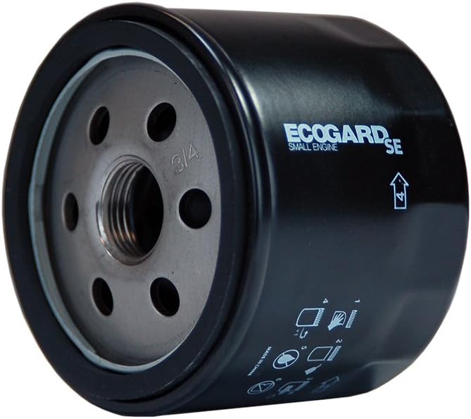 ECOGARD SE-1 Small Engine Oil Filter for Mowers,Tractors,Lawn Equipment,Other Small Gas Engines Replaces BRIGGS-STRATTON 492932,695396,792326,795137,FRAM PH8170,TECUMSEH 36563, WIX 57035 (Pack of 12)