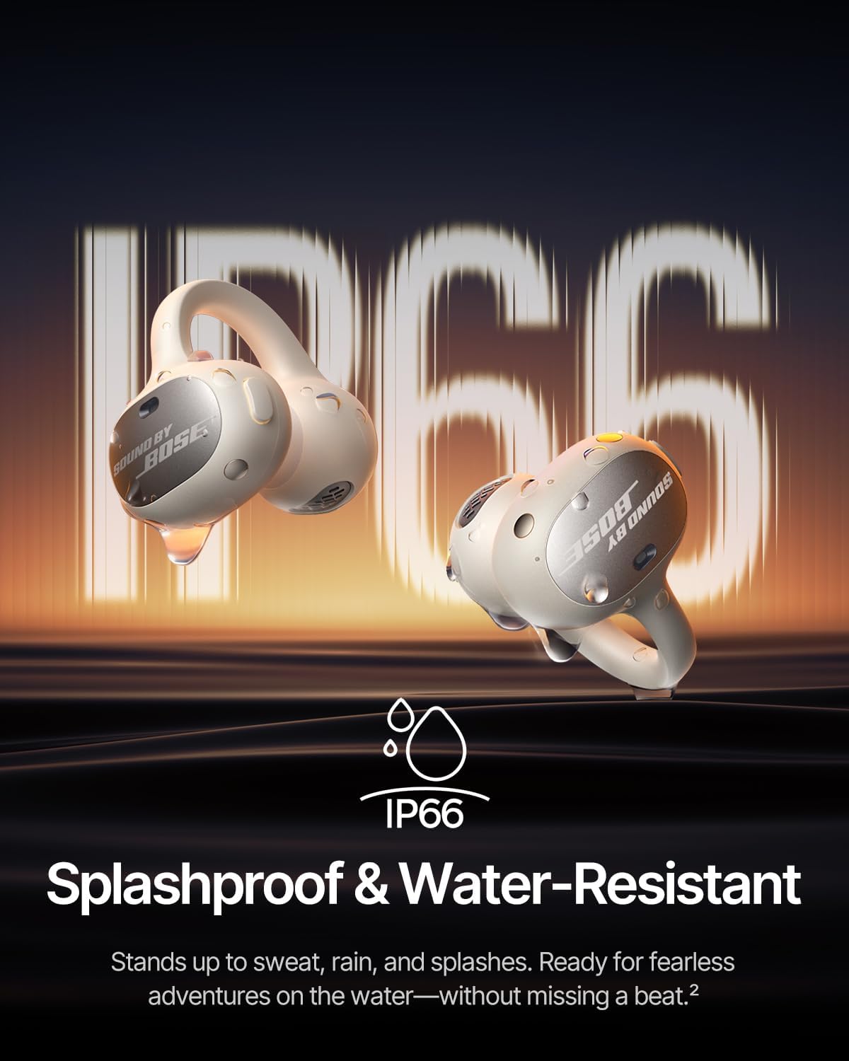 Baseus Inspire XC1 Open Ear Clip-On Earbuds, Sound by Bose, Dolby Audio, Adaptive Tunning Sound, Hybrid 2-Way Driver, Zero-Sense Air Cushion, 4-Mic Adaptive Clear Calls, IP66 Waterproof, 40H Playtime