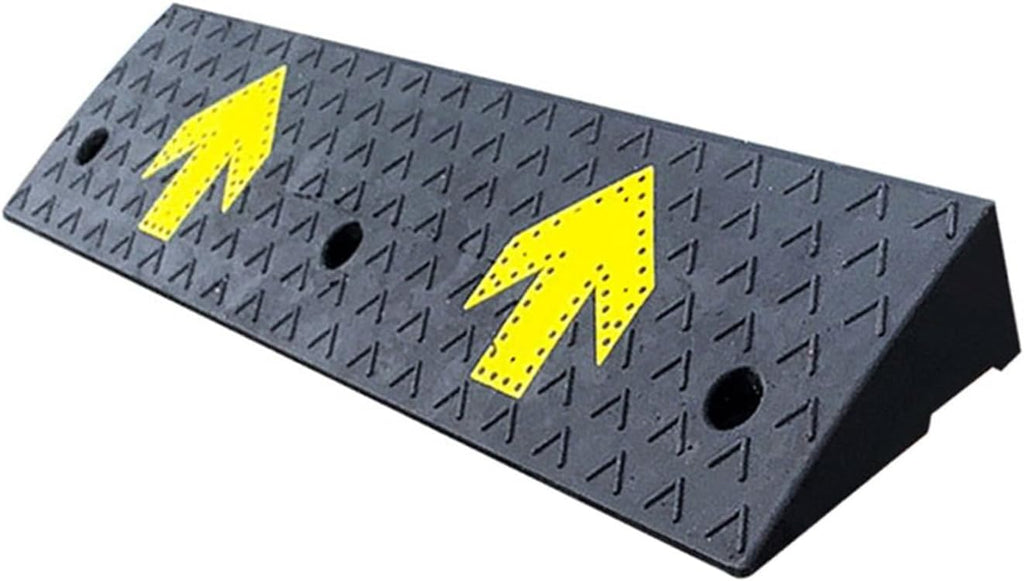 Rubber Curb Ramp, AntilSlip Threshold Ramp Doorway, Slope Ramp for Sidewalk Driveway Car Scooter Bike Motorcycle (Size : Height 4cm (1.5inch))