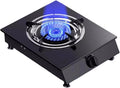 Single Burner Gas Stove,Gas Stove with Supercharged Fire and Tempered Glass,with Thermocouple Protection for Tailgating, Seafood Boil,Home Brewing