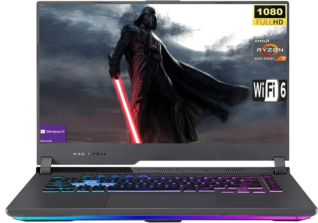 ASUS ROG Strix G15 15.6' FHD Gaming Laptop, NVIDIA GeForce RTX 3060, AMD Ryzen 7 4800H Processor, 16GB RAM 1TB SSD, Backlit Chiclet Keyboard 4-Zone RGB, Windows 11 Home, Gray