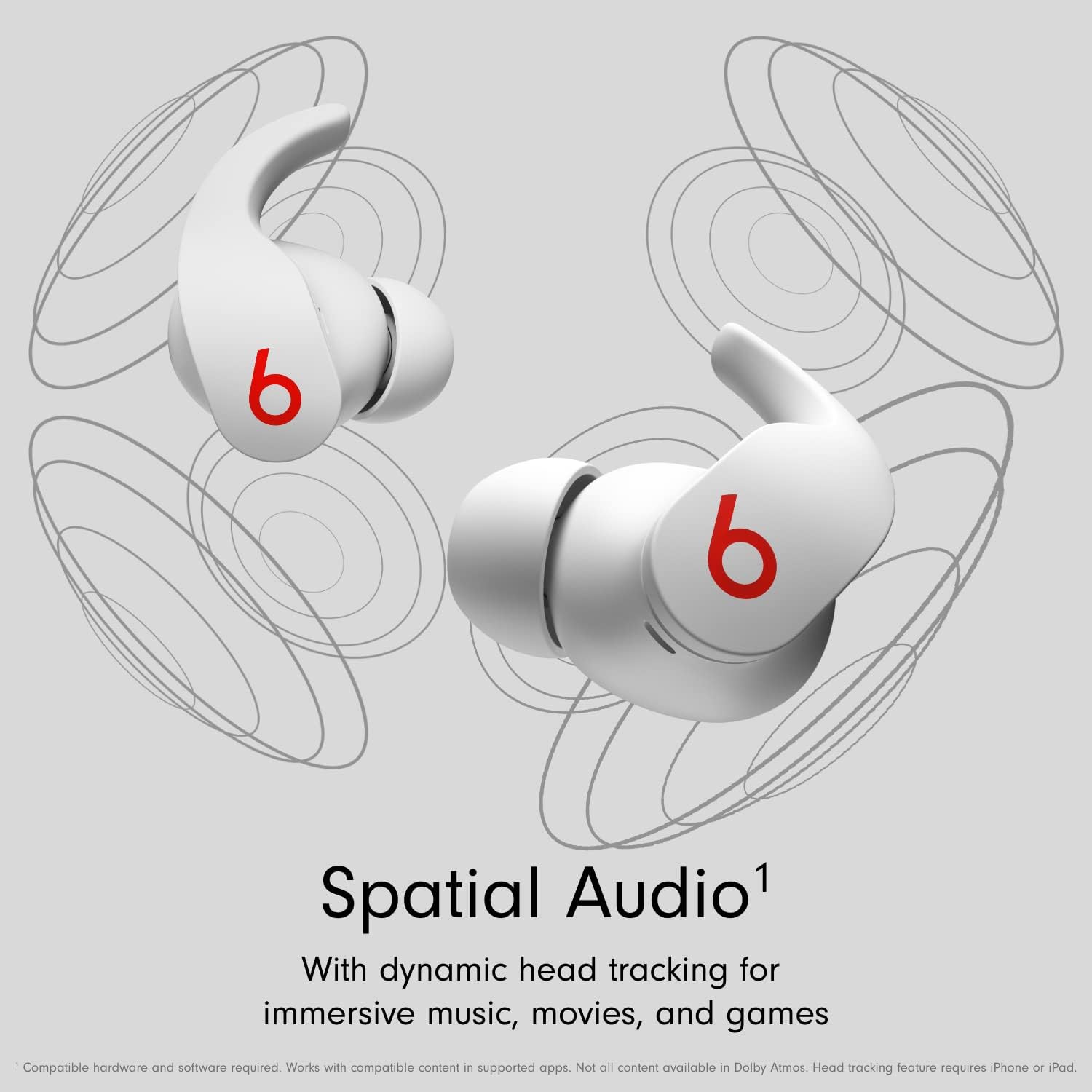 Beats Fit Pro True Wireless Bluetooth Noise Cancelling in-Ear Headphones - White