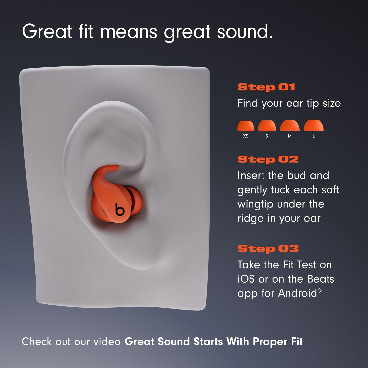 Beats Powerbeats Fit - Wireless Noise Cancelling Workout Earbuds with Secure-Fit Wingtips, Up to 30-Hour Battery Life, Sweat & Water Resistant, Apple & Android Compatible - Power Pink