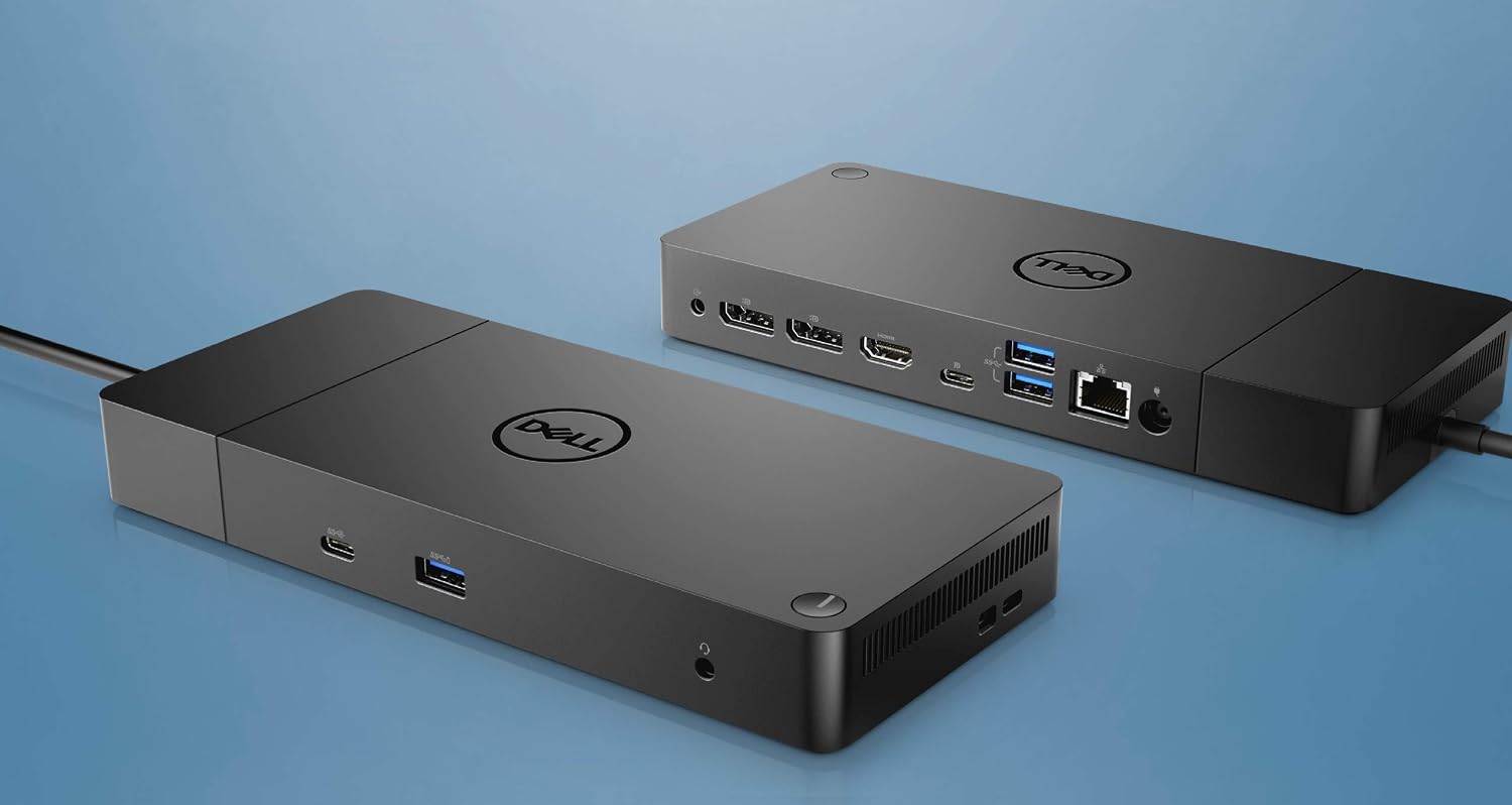 Dell WD19 180W Docking Station (130W Power Delivery) USB-C, HDMI, Dual DisplayPort, Black (KXFHC 0KXFHC 210-ARIQ)
