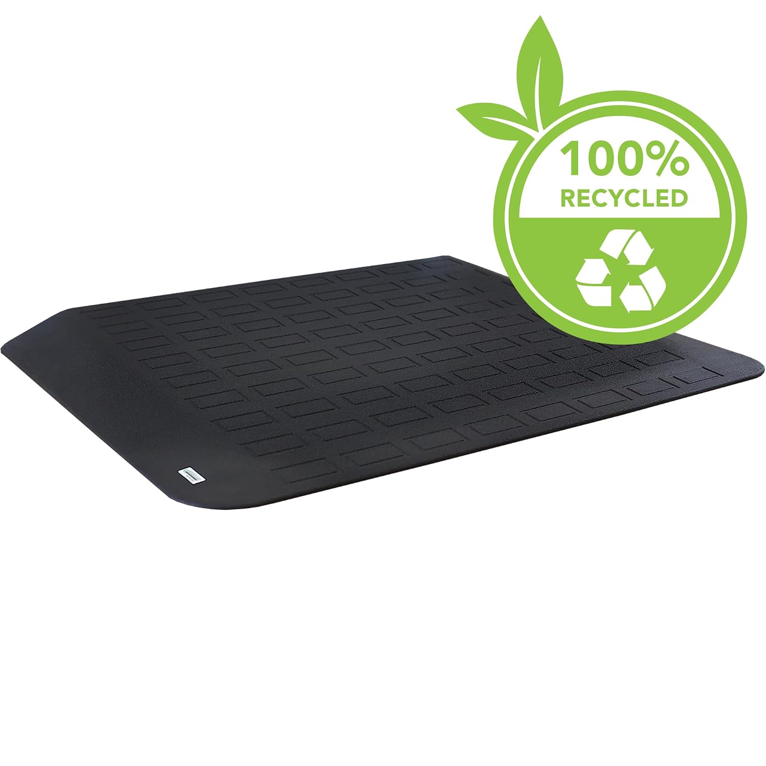 SafePath EZ Edge Rubber Threshold Ramps for Doorways, Scooter and Wheelchair Ramp, Door Entry Ramp, Non Slip Surface Threshold Ramp, ADA Compliant Ramps, Made in USA - 2-1/2' H x 30' D x 46' L