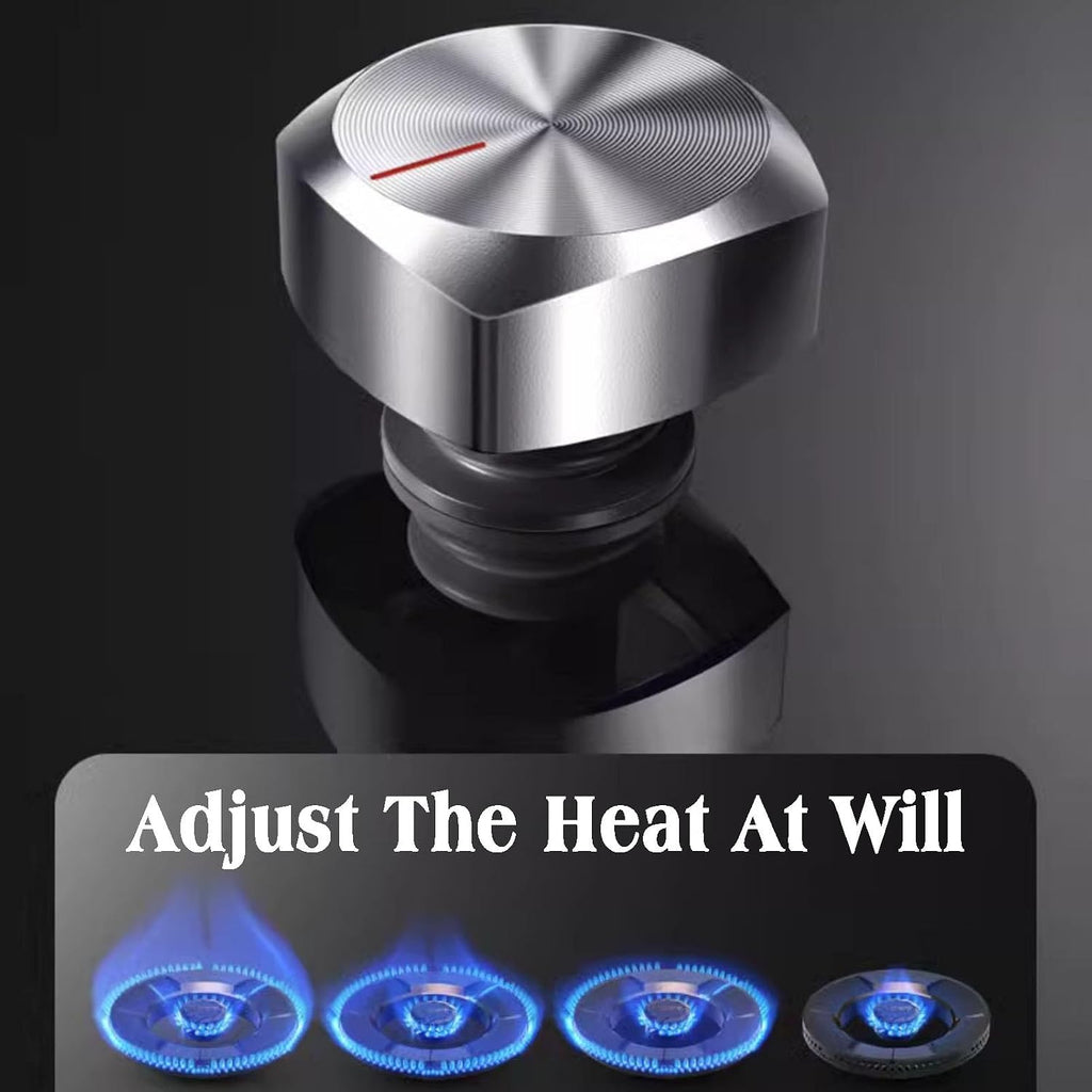 Gas Stove,Portable Tempered Glass Gas Hob LPG/NG Cooker,for Home Camping Garden Catering,Heat Load:5.2KW/17742.4BTU,1 Burner Embedded (Color : LPG)