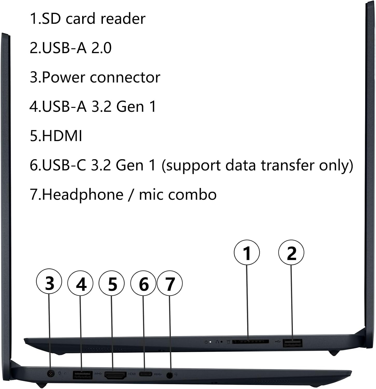 Lenovo 15.6' Laptop Computer for Business and Student, Intel Dual Core Processor, 16GB DDR4 RAM, 256GB PCIe SSD, WiFi 6, BT 5.2, Type-C, HDMI, Numeric Keypad, Abyss Blue, Windows 11 Home
