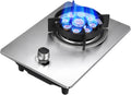 Gas Stove Single Burner,Kitchen Counter Top Stove 5.2KW Gas,Gas/LP Gas Conversion Stove,with Flameout Protection,for Home Kitchen(LPG)