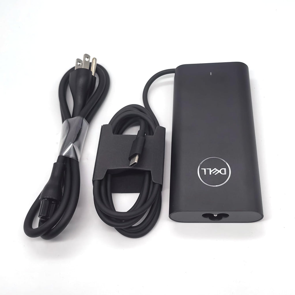 Dell Laptop Charger GAN 165W Watt USB Type C AC Power Adapter, Precision 5680 5690 AC Charger, XPS 17 9720 9730 AC Adapter, Balck, DA165PM210