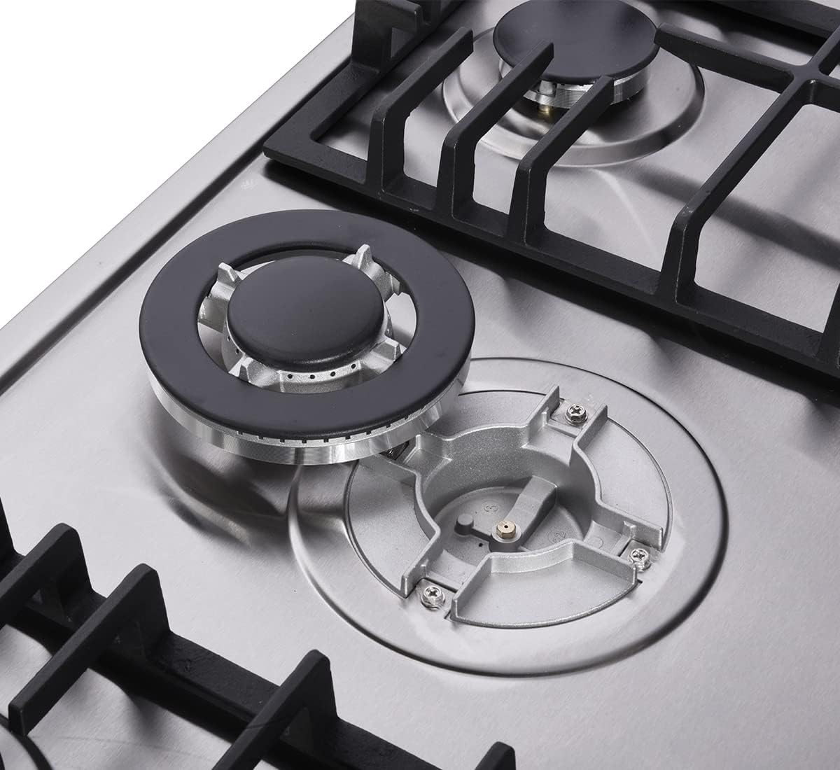 34 Inch Gas Cooktop Dual Fuel Sealed 5 Burners Stainless Steel Drop-In Gas Hob DK258-A08 Gas Cooker