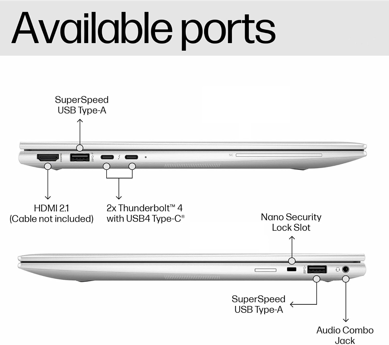 HP EliteBook 840 G10 Business Laptop (14' FHD+ Anti-Glare, Intel 10-Core i5-1335U (> i7-1255U), 16GB DDR5 RAM, 512GB SSD), 5MP Webcam, Backlit KB, Fingerprint, 2x Thunderbolt 4, Wi-Fi 6E, Win 11 Pro
