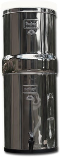 Royal Berkey Gravity-Fed Stainless Steel Countertop Water Filter System 3.25 Gallon with 2 Authentic Black Berkey Elements BB9-2 Filters