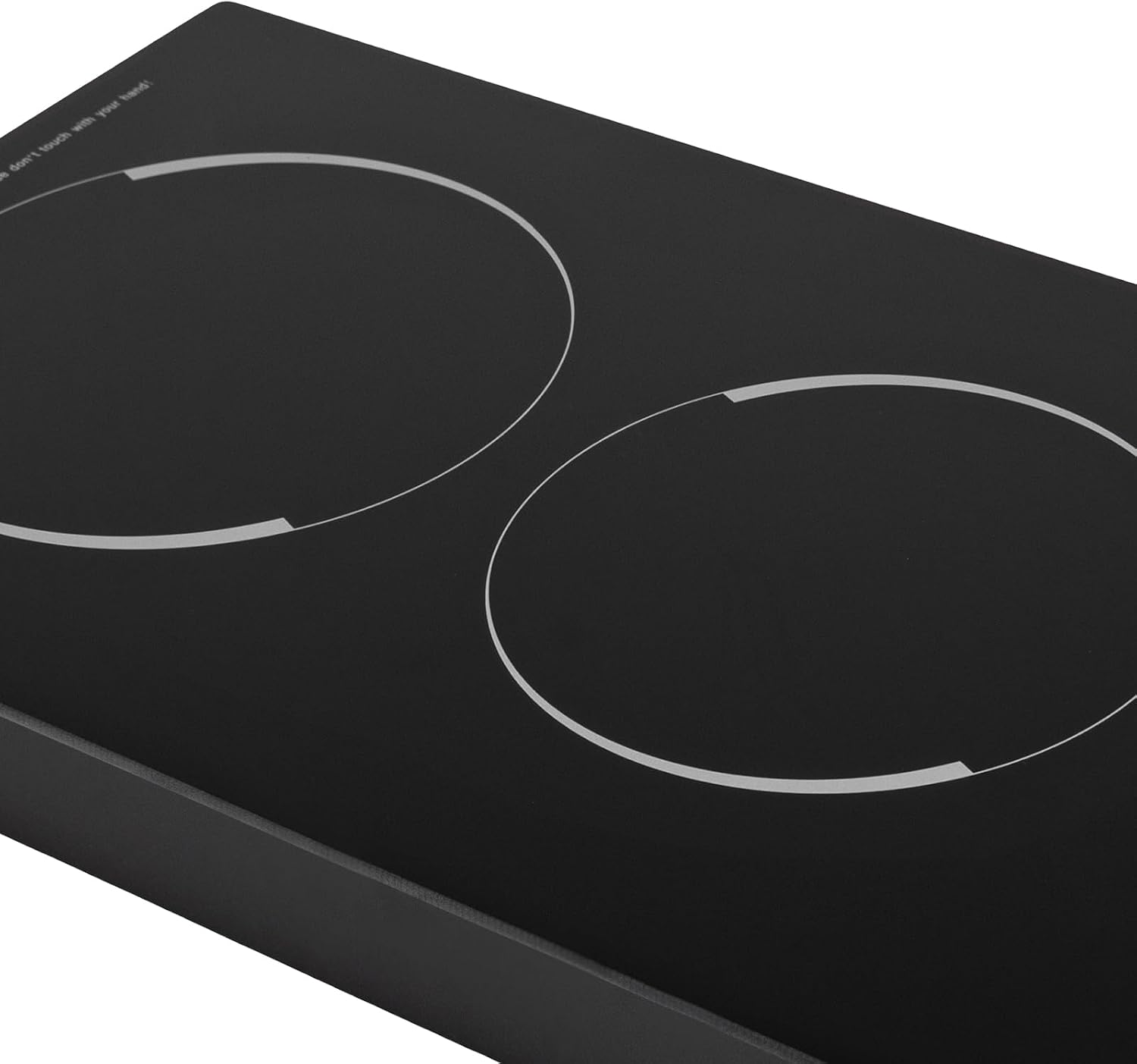 2100W Double Induction Cooktop, Electric Cooktop with 2 Burner Knob Control, 9 Temp Settings, 99min Timer, Induction Stove Top, Portable Induction Cooker for Home Kitchen