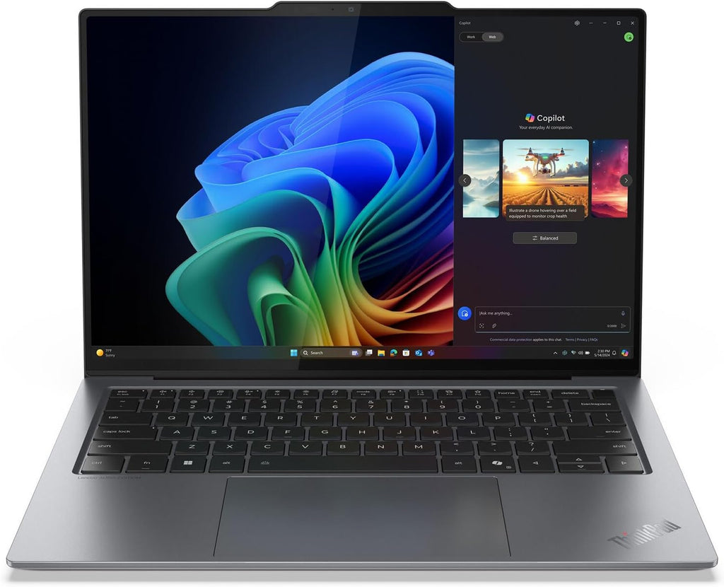 Lenovo ThinkPad X9, 14 Aura Edition Copilot +PC, Intel Ultra 7 258V, 14' FHD (1920 x 1200) OLED AG/AR HDR500, 32GB DDR5, 2TB SSD, 1080P IR Camera, WiFi 7.0, Win 11 Pro - Grey