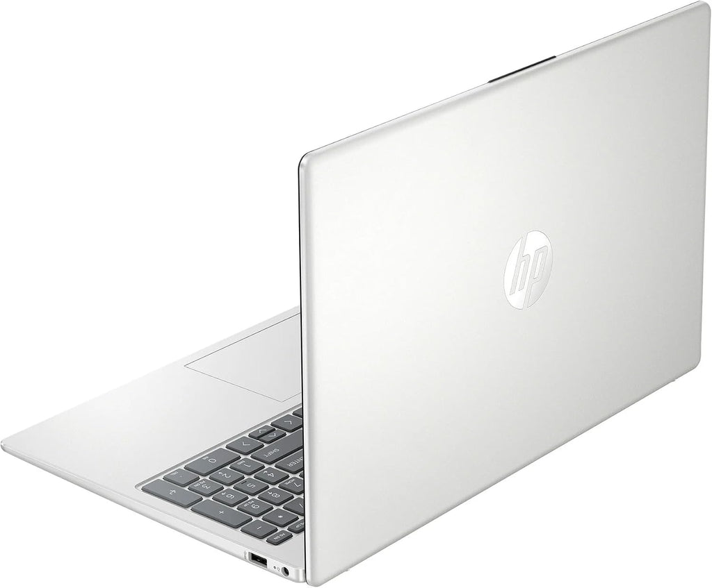 HP Business 15.6 inch FHD Laptop, Intel Core i5-1235U 10-core Processor, 16GB RAM, 512GB PCIe SSD, Webcam, WiFi 6, Bluetooth 5.3, Windows 11 Home, Silver, Bonus XtreDura USB Drive