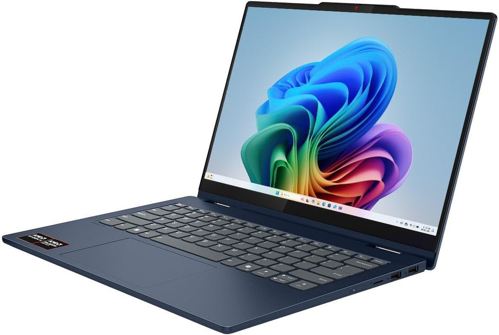 Lenovo IdeaPad 5 2-in-1 14' Touchscreen Laptop, AMD 8-Core Ryzen AI 7 350(>Intel i7-1355U), 16GB LPDDR5 RAM, 1024GB PCIE SSD, Copilot+ PC, WiFi 7, BT5.4, Backlit KB, W Pen&128G PSD, Win 11 H