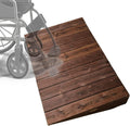 Steps Ramp, Wood Threshold Ramps for Home/Front Door/Patio, Entry Transition Ramp for Wheelchairs Walkers Motorcycle (Size : 60x60x13cm (23.6x23.6x5))