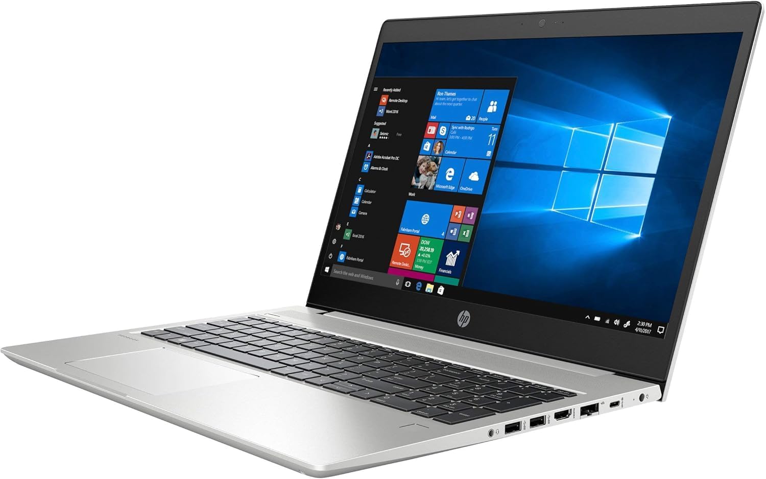 HP Probook 450 G6 15.6 Inch Full HD 1080P Professional Laptop, Intel Core I5-8265U, 16 GB RAM, 512 GB SSD, Backlit Keyboard，Windows 10 Pro (Renewed)