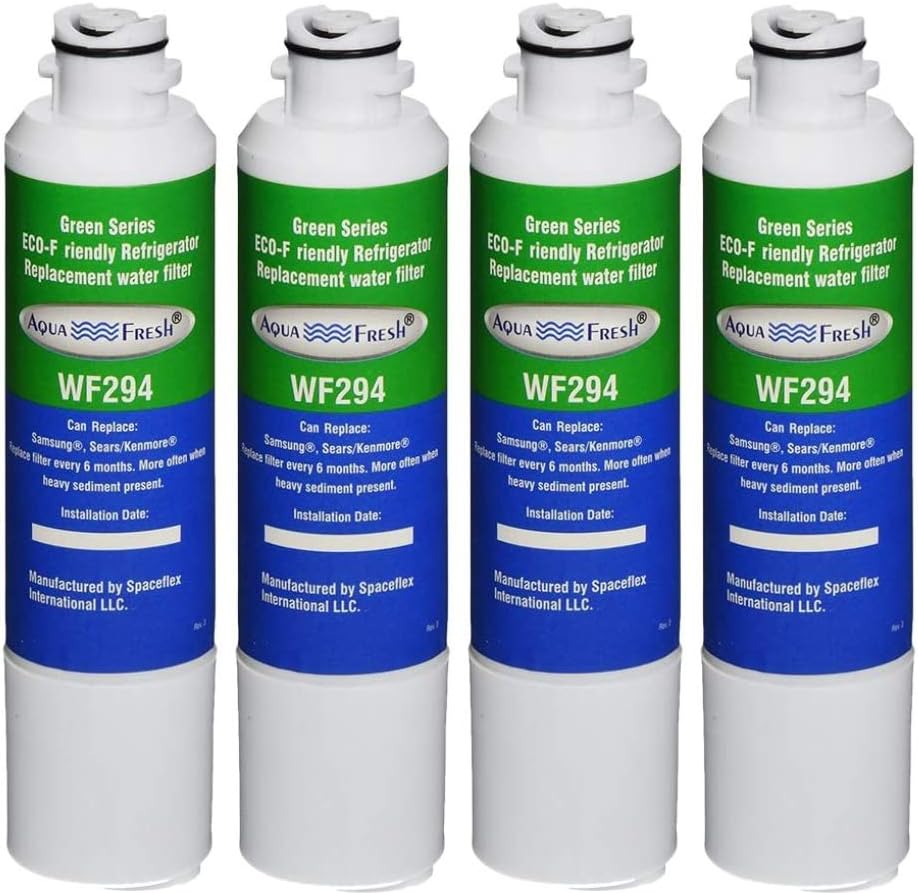 Aqua Fresh WF294 Replacement for Samsung DA29-00020B, HAF-CIN/EXP, 46-9101, WSS-2 Water filter (4 Pack)
