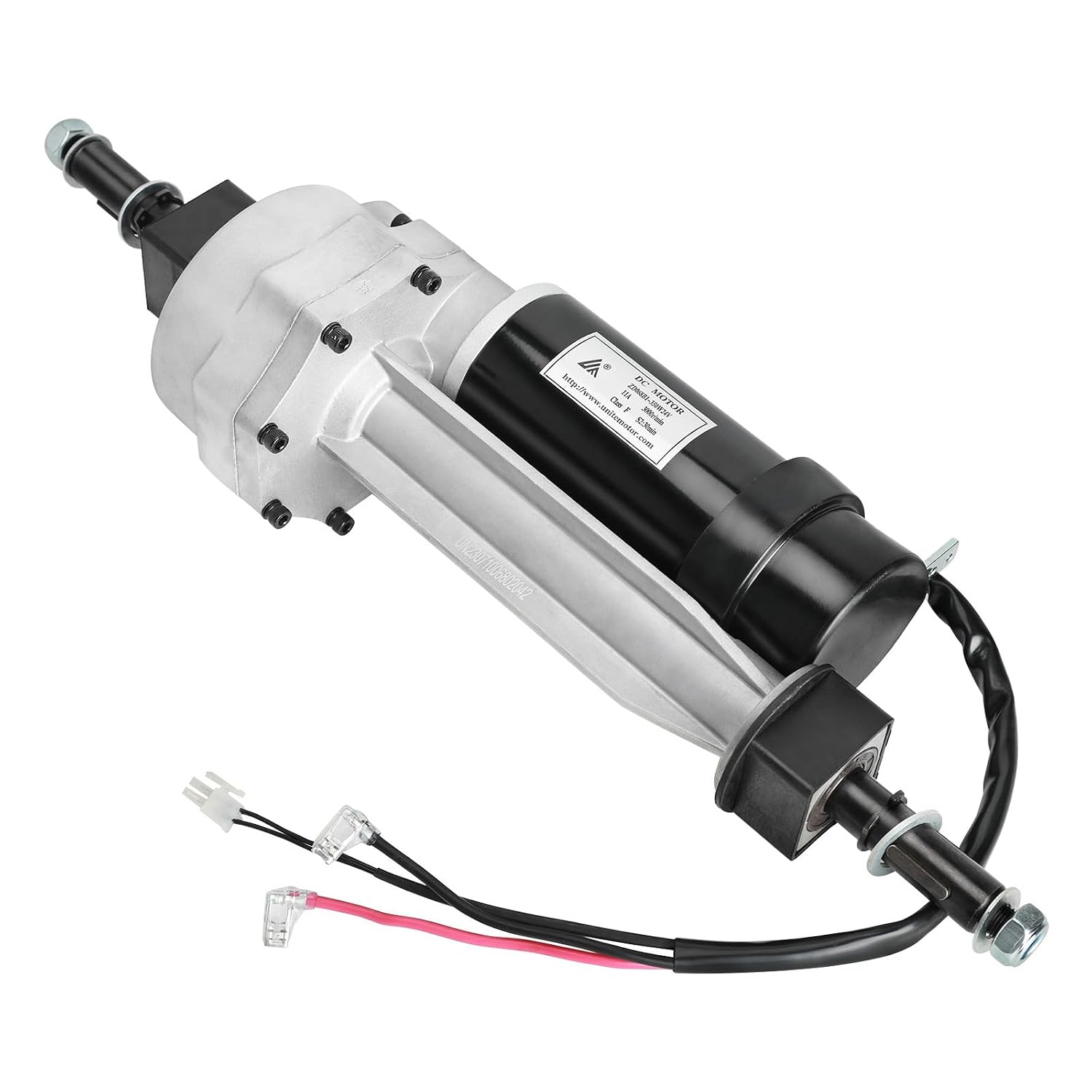 24V 350W Electric Transaxle Motor with Gear Reduction, 19mm Shaft DC Motor for DIY Electric Bike Scooter Wheelchair Go Kart Power Wheels RC Lawn Mower Robotics Mobility Projects