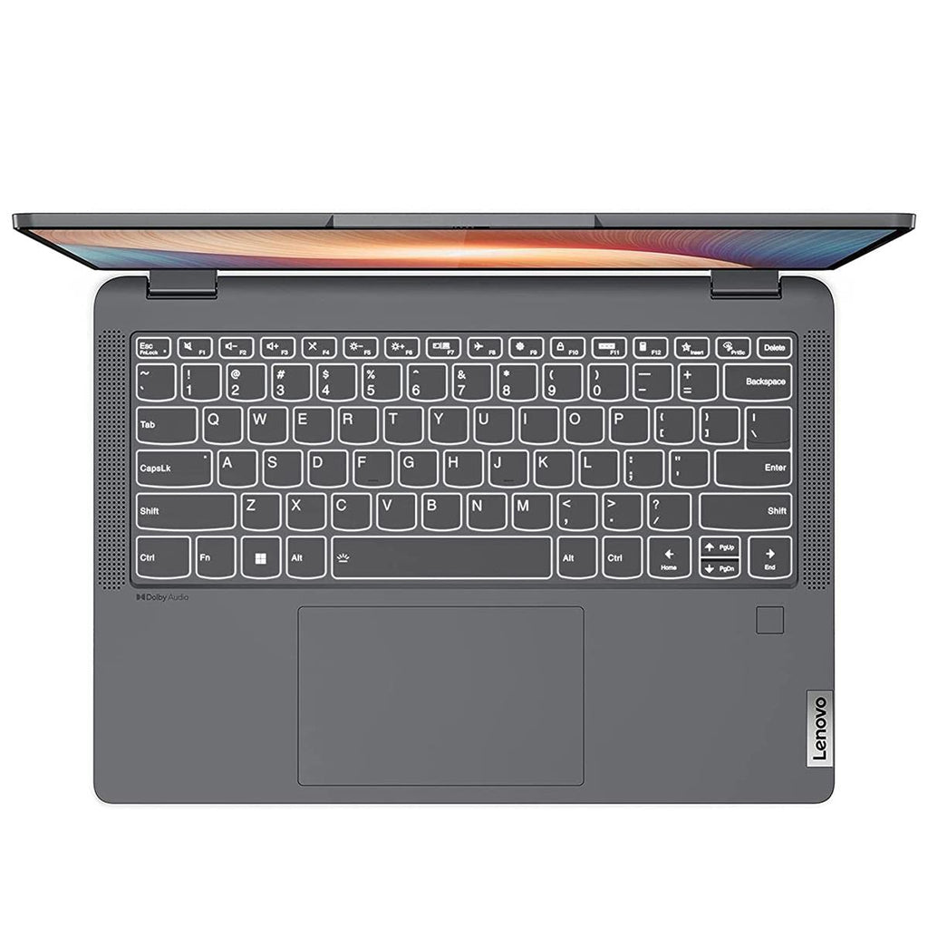 Lenovo Flex 5 Laptop, 14.0' FHD Touch Display, AMD Ryzen 5 5500U, 16GB RAM, 512GB Storage, AMD Radeon Graphics, Windows 11 Home, Storm Grey