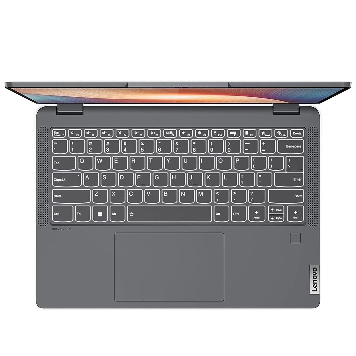 Lenovo Flex 5 Laptop, 14.0' FHD Touch Display, AMD Ryzen 5 5500U, 16GB RAM, 512GB Storage, AMD Radeon Graphics, Windows 11 Home, Storm Grey
