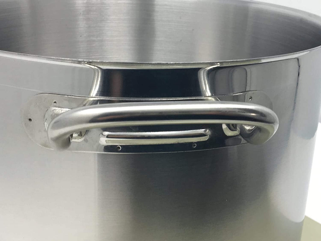 40 Qt Stainless Steel Stock Pot w/Cover