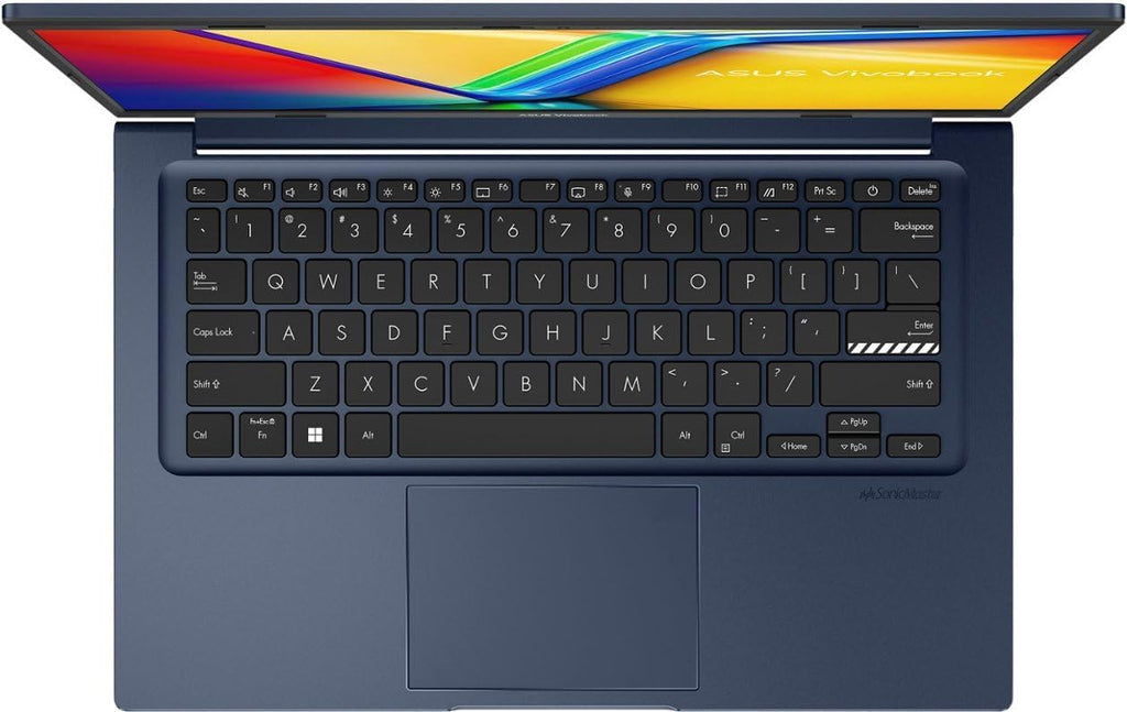 ASUS Vivobook Laptop 14.0' FHD Display (6-Core Intel i3-1215U, 16GB RAM, 512GB PCIe SSD, Intel UHD, WiF 6E, Bluetooth 5.3, Webcam, Win 11 Pro) w/DKZ USB Hub Port Expander