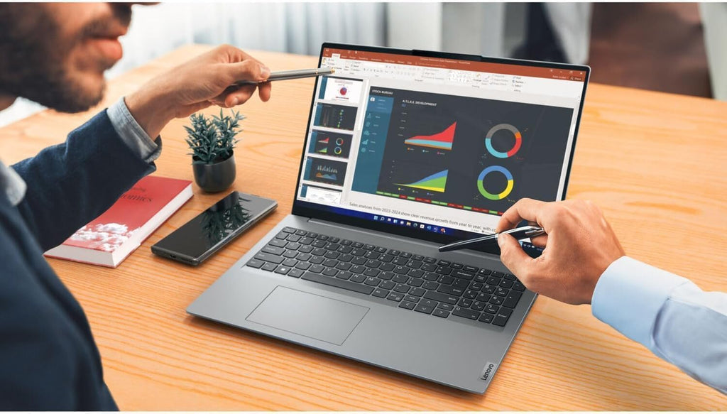 Lenovo ThinkBook 16 Gen 6 Business Laptop, 16' FHD+ Touchscreen, Intel Core i5-13420H (> i7-1255U), Thunderbolt 4, IST Computer Customized 16GB/32GB/64GB DDR5, 512GB/1TB/2TB SSD, Win 11 Pro w/ Copilot