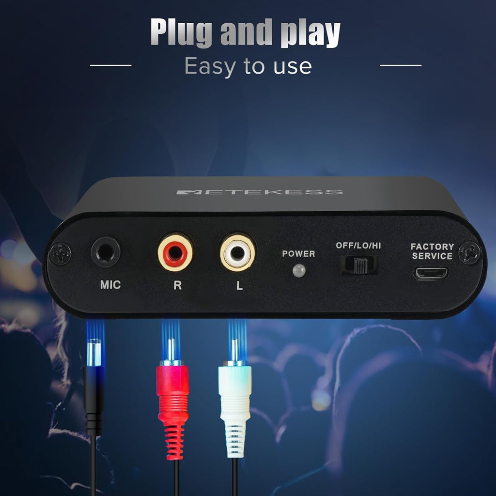 Retekess TA003 Silent Disco Headphone System (1 Transmitter)