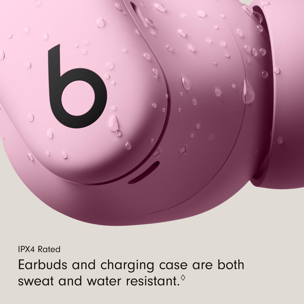 Beats Powerbeats Fit - Wireless Noise Cancelling Workout Earbuds with Secure-Fit Wingtips, Up to 30-Hour Battery Life, Sweat & Water Resistant, Apple & Android Compatible - Power Pink
