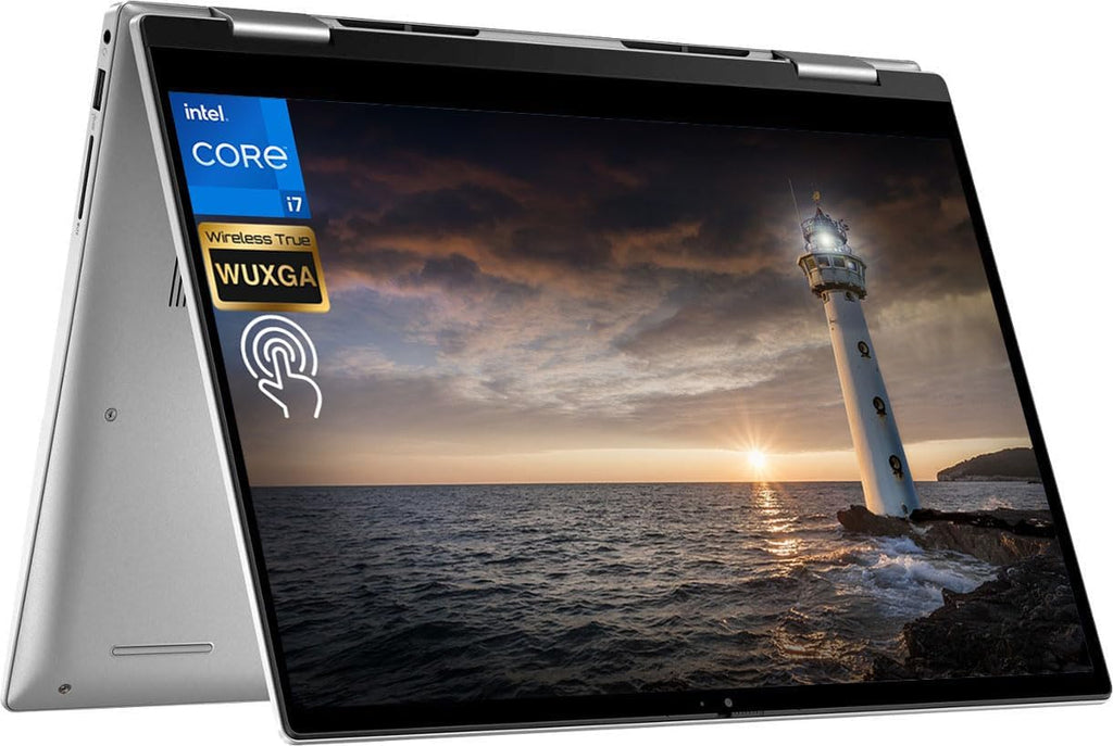 Dell Inspiron 2-in-1 Touch Laptop 2023 Newest, 14' WUXGA Touchscreen, Intel Core i7-1355U (10 cores), 16GB DDR5 RAM, 1TB SSD, Backlit Keyboard, Wi-Fi 6, Bluetooth, Windows 11 Home