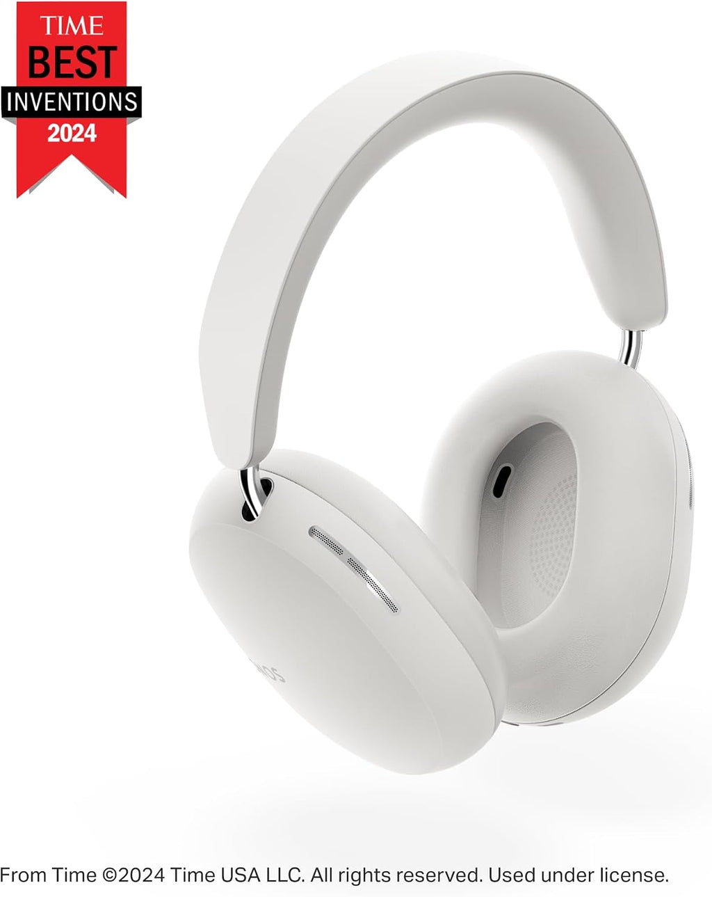 Sonos Ace | Noise Cancelling Wireless Over-Ear Headphones with Bluetooth, 30-Hour Battery Life, Spatial Audio, Dolby Atmos, Dynamic Head Tracking - White
