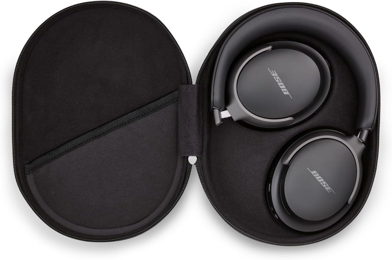 Bose QuietComfort Ultra Wireless Noise Cancelling Headphones with Spatial Audio, Black (Renewed Premium)