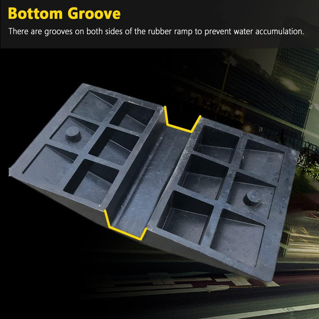JYDQM Wheelchair Ramp Portable Rubber Ramps for Door Threshold 4. 3 Inch Rise, Portable Entry Ramps for Doorways, Wheelchair Bridge Ramp for Scooter Electric Wheelchairs, YWCG2003647