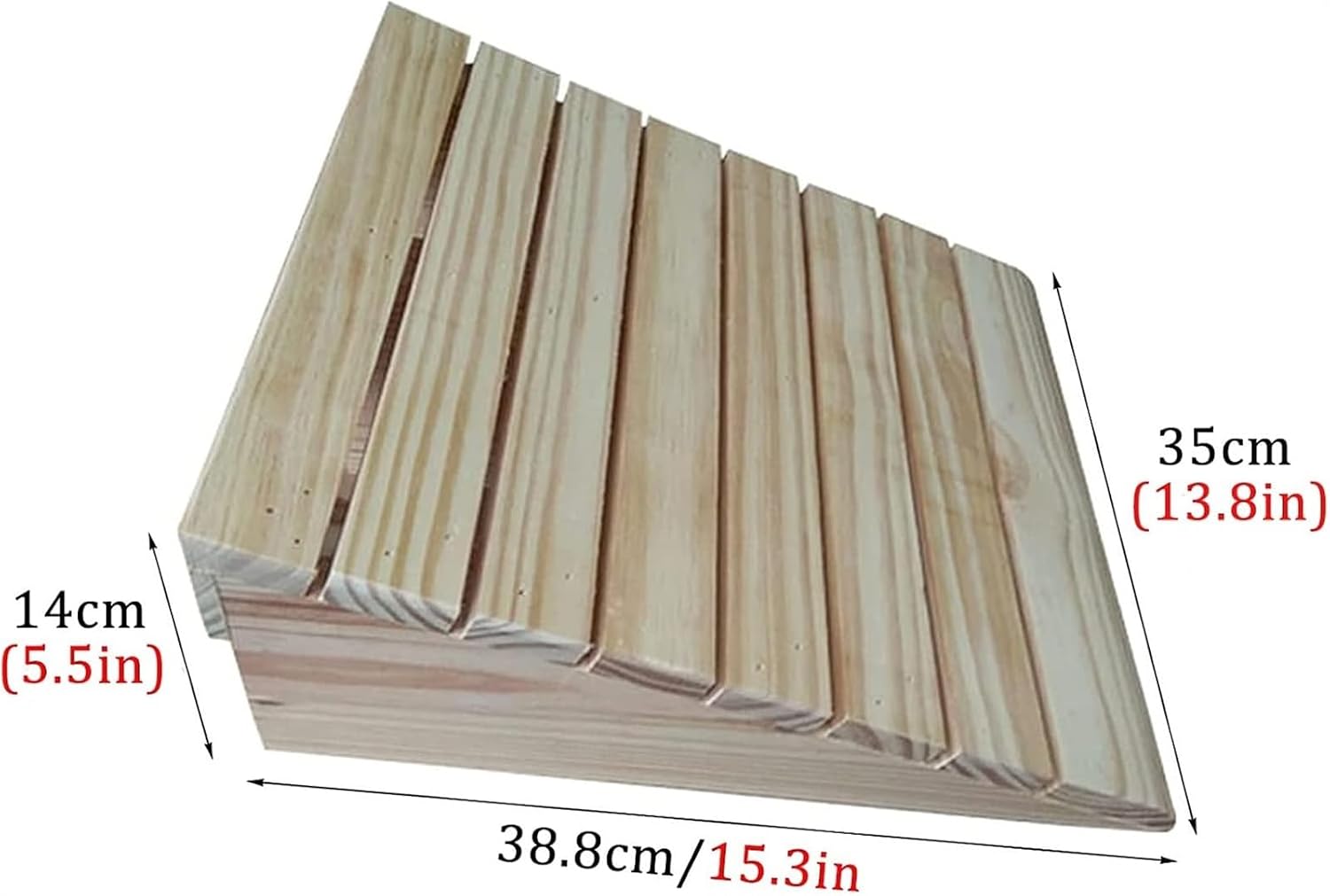 Ramps Threshold Ramp, 3/4/5/6/7inch Rise Wheelchair Ramps for Doorways/Front Door/Garage, Non-Slip Entry Threshold Ramp for Walkers/Motorcycle/Disabled
