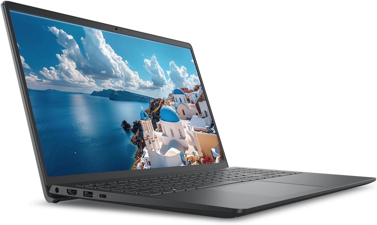 Dell 15.6' FHD Touchscreen Laptop, with Free Lifetime Microsoft Office, Intel Core i7-1355U, 32GB RAM, 1TB SSD, Intel UHD Graphics, Windows 11 Pro, Carbon Black