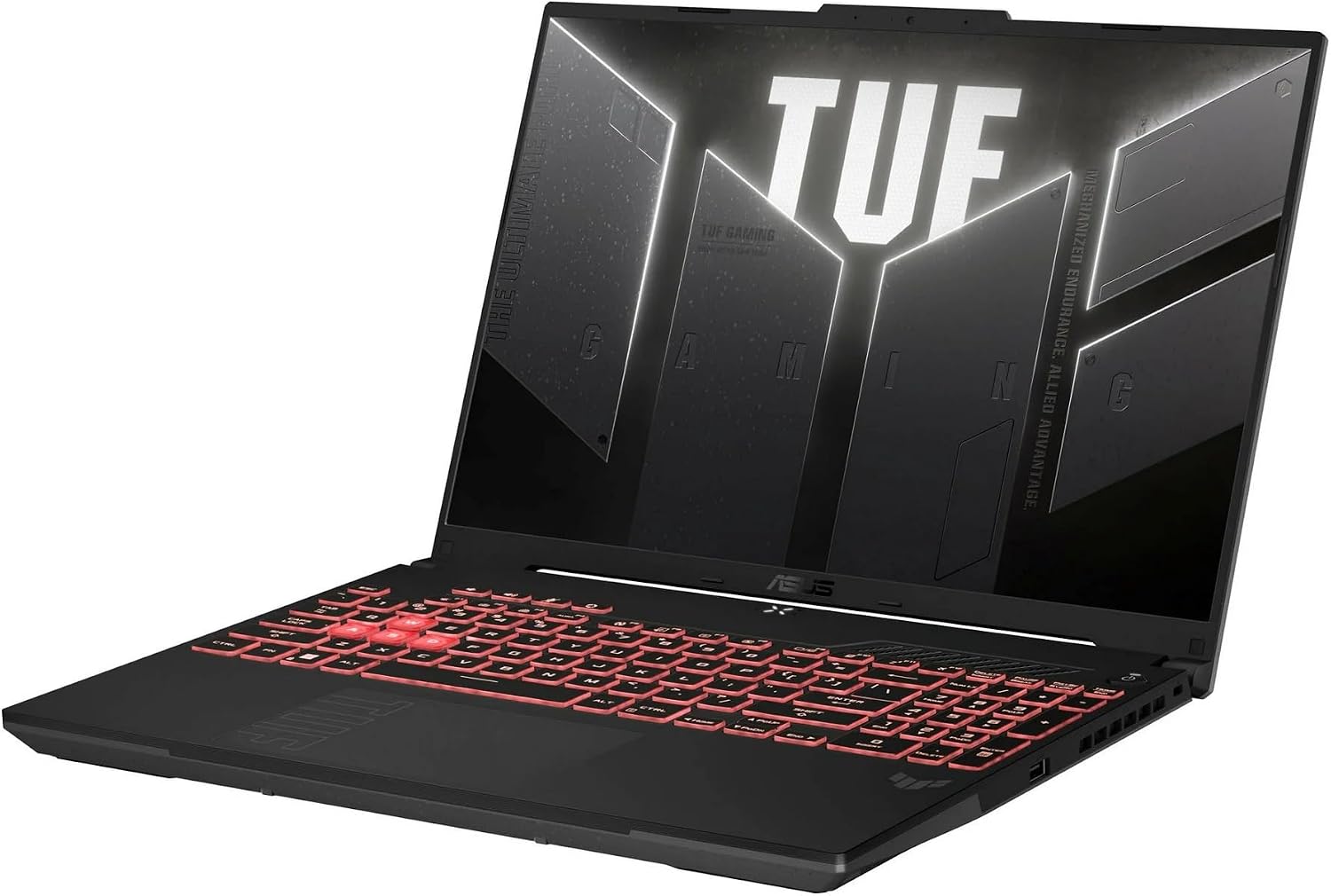 ASUS TUF Gaming A16 Laptop: AMD Ryzen 7 7445HS, 16' Full HD+ 145Hz Display, NVIDIA GeForce RTX 4050, 24GB DDR5 RAM, 512GB SSD, Backlit Keyboard, Windows 11