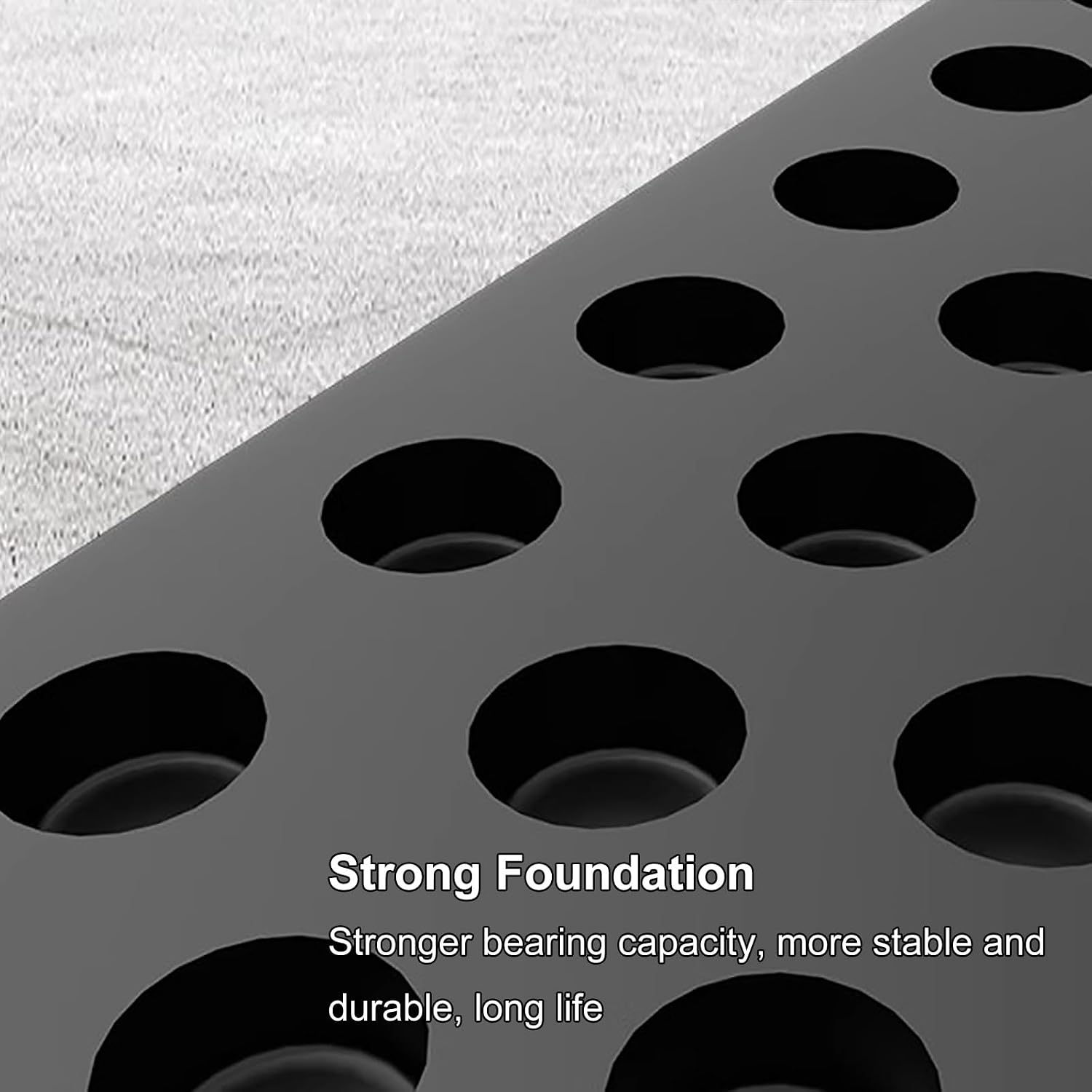 Auto Curb Ramps, Rubber Ramp, 1.6-5.9 in Rise Height Driveway Ramp, Door Threshold Ramp, for Driveway, Loading Dock, Sidewalk, Car, Scooter, Bike, Motorcycle, Wheelchair,(100 * 25 * 5Cm)