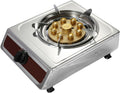 Gas Stove,7kw Desktop Stainless Steel Single Burner,Thermocouple Protection,Easy to Clean,Suitable for Home Use (Size : NG), 18648