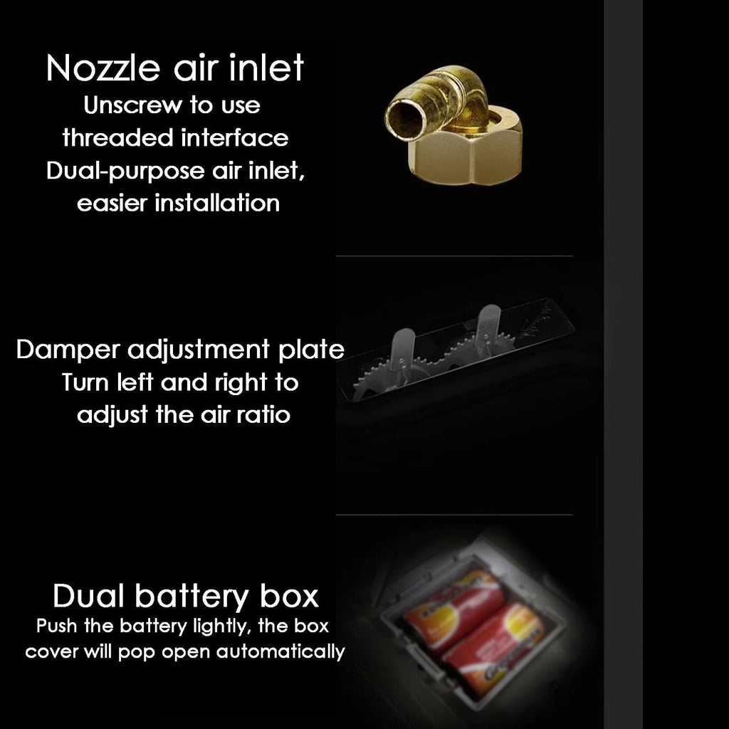 Gas Stove,Portable 2 Burners Gas Hob NG/LPG Automatic Ignition, Gas Cooktop with Flameout Protection 5.2KW Desktop and Embedded,Gas Cooker for Outdoor Camping Home(NG)