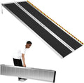 Generic Portable Wheelchair Ramp Aluminum Folding Handicap Ramp Door Threshold Wheelchair Ramp for Home Steps Stairs Entry Threshold Doorways
