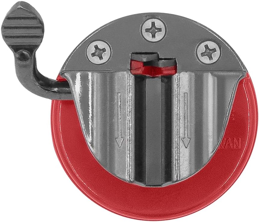 Zenport Z096 Blade Sharpener with Suction Attachment, Red - 10 Pack