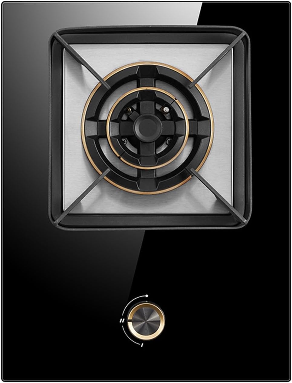 Propane Gas Stove,Tempered Glass Single Burner Propane Stove,Desktop Propane Gas Stove,Max 17060BTU Suitable for Kitchens, Apartments and More