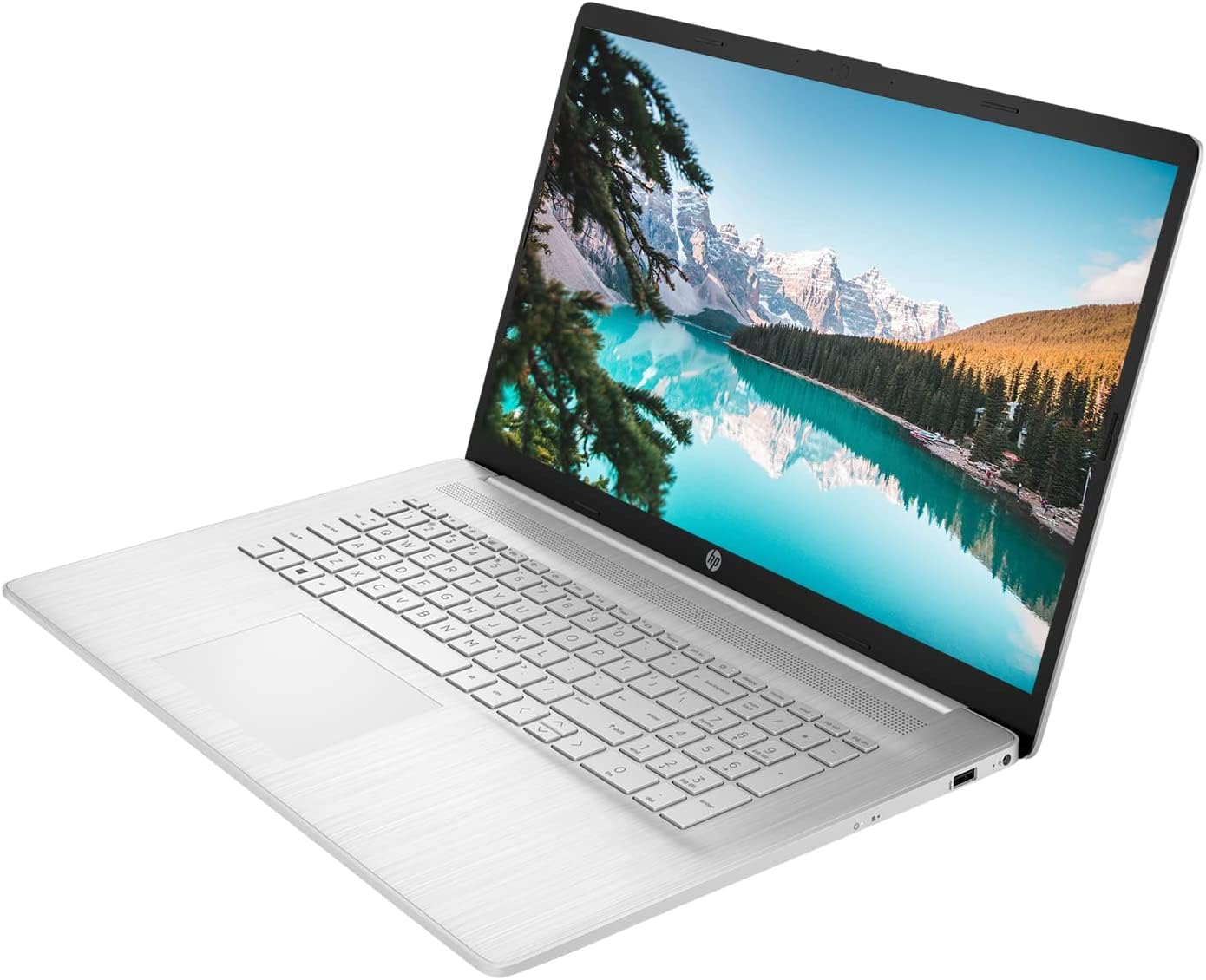 HP 17 Laptop, 17.3'' HD+ Touchscreen, Intel Core i7-1165G7 Processor, 32GB DDR4 RAM, 1TB PCIe SSD + 1TB HDD, Backlit Keyboard, HDMI, Windows 11 Home, Silver