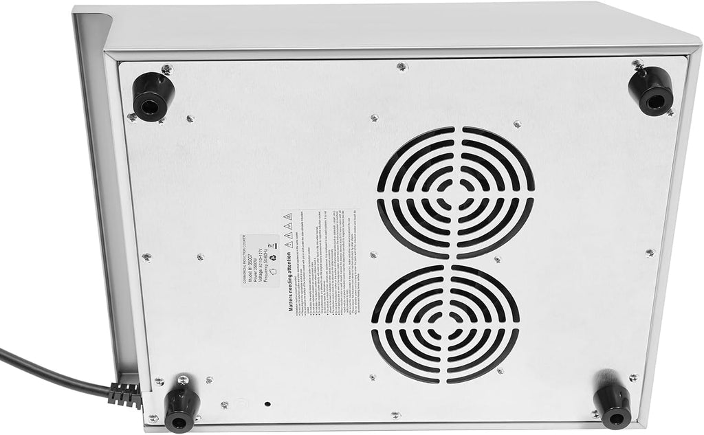 Commercial Induction Burner 3500W 110-127V Electric Cooktop Countertop Induction Stove with Temperature and Time Control, Powerful Hot Plate with LED Display