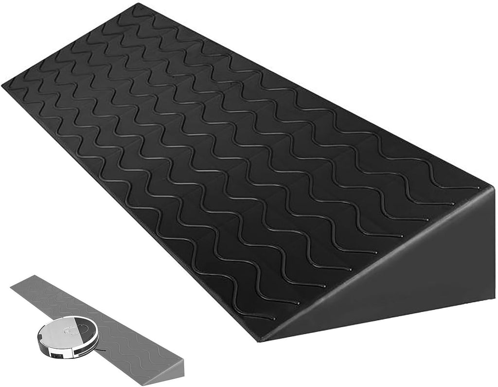Ramps Portable Threshold Ramps, 3-9cm High, Indoor Curb Ramps, Non-Slip Kerb Ramp for Threshold Wheelchair Scooter Sweeping Robot, Door Step Accessible Rise Channel Mat (Color : Yellow, Size : 100x1