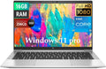 HP EliteBook 830 G7 Business Laptop, 13.3' FHD Notebook, Intel i5-10310U, 16GB RAM, 256GB SSD, Backlit Keyboard, CAM, Windows 11 Pro(Renewed)