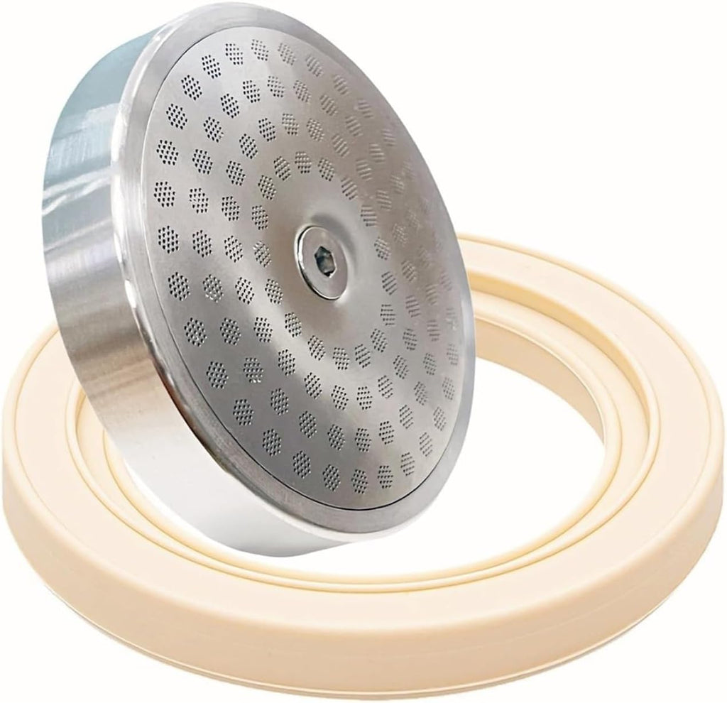 BES920 BES990 Group Head Shower Screen,Compatible For Breville,Steel Precision Filter With Seal
