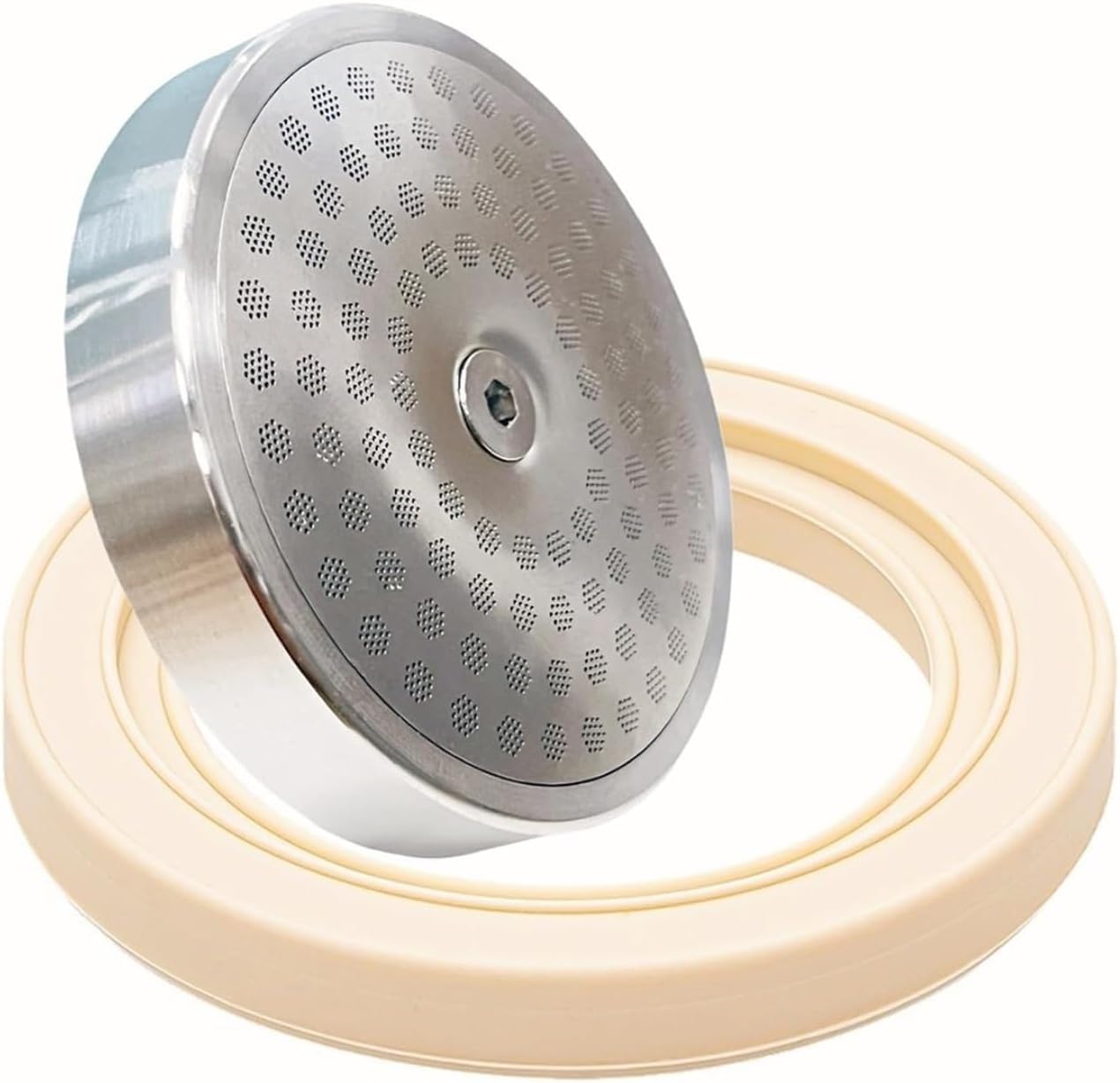 BES920 BES990 Group Head Shower Screen,Compatible For Breville,Steel Precision Filter With Seal